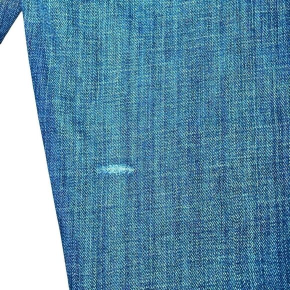 Joe’s Jeans The Cigarette Cuffed Crop Jeans in Blue Wash Women’s 31 - Picture 8 of 11